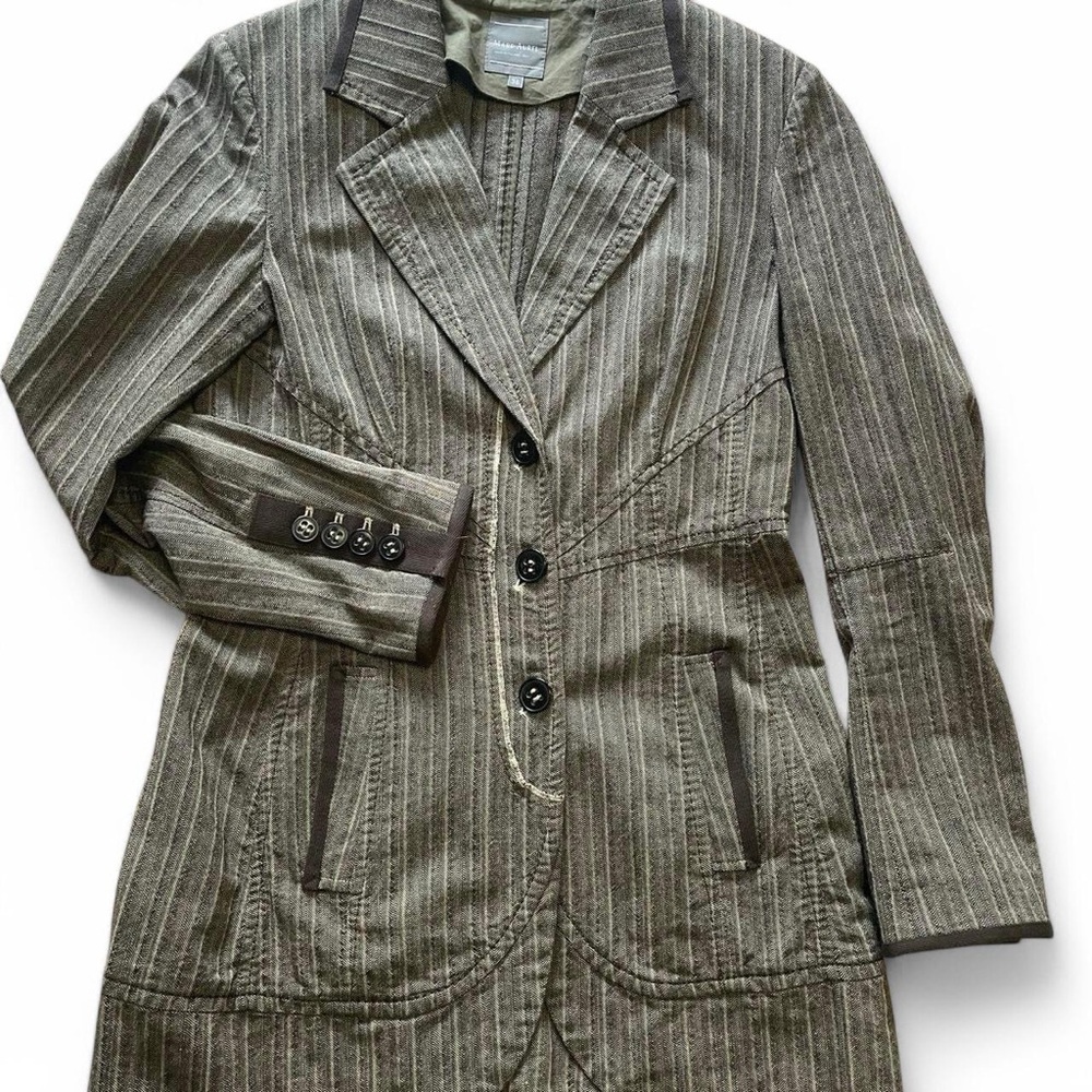 Women's Striped Gray Jacket
